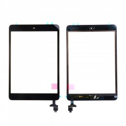 Vitre tactile iPad Mini 1/2 Noir compatible