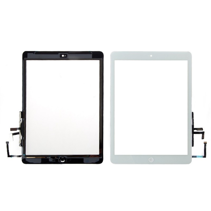 Vitre tactile iPad air Blanc Original