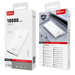 Grossiste et revendeur Power Bank 10000mAh P8588 D-POWER en gros